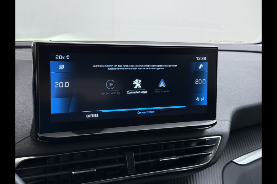 Peugeot 3008 T131pk AUT 360°Camera Apple Carplay Android 1/2 Leer Keyless Bordherk. Lane-dep. Flippers Led Navi Stoelverw. Grootlichtassistent Isofix CruiseControl Ecc Usb Bluetooth Verst.Stoelen 18''LM 1.2 PureTech Allure  Pack Business