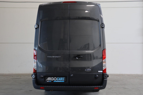Ford Transit 350 2.0 TDCI L4/H3 170PK GRIJS Limited RWD CAMERA PDC AIRCO CRUISE CONTROL TOPSTAAT LEASE V/A €142,- p.m. INRUIL MOG