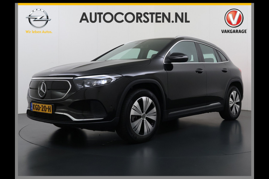 Mercedes-Benz EQA 250 SOH 97% Navi Camera 1/2 Leer High-Performance-LED Stoelverwarmd Adapt grootlicht-Ass. Cruise Control Pdc 67kWh Ecc Business Line Elek.Achterklep Connect 20 Mid Led DAB Bluetooth Lmv 18" Licht en zichtpakket Advanced pakket Easy-pack Parkeer-pakket Actieve-Rem+Spoorassistent Keyless-Go DAB