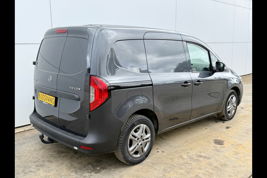 Mercedes-Benz Citan 112 1.5 CDI Automaat L1 Dubbele Schuifdeuren Trekhaak Cruise control Carplay Camera Airco Parkeersensoren