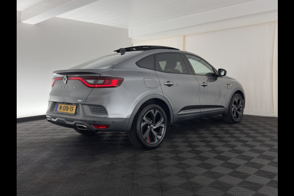 Renault Arkana 1.6 E-Tech RS-Line Hybrid 145 (INCL-BTW) Aut. *PANO | LEATHER | FULL-LED | BLINDSPOT | CAMERA | HEATED-SPORTSEATS | KEYLESS | AMBIENTLIGHT | DIGI-COCKPIT | PRIVACY-GLASS | NAVI-FULLMAP | ECC | ADAPTIVE-CRUISE | PDC | 18"