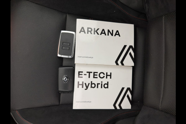 Renault Arkana 1.6 E-Tech RS-Line Hybrid 145 (INCL-BTW) Aut. *PANO | LEATHER | FULL-LED | BLINDSPOT | CAMERA | HEATED-SPORTSEATS | KEYLESS | AMBIENTLIGHT | DIGI-COCKPIT | PRIVACY-GLASS | NAVI-FULLMAP | ECC | ADAPTIVE-CRUISE | PDC | 18"