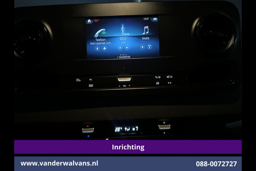 Mercedes-Benz Sprinter 316 CDI 164pk 3500kg trekhaak L2H2 Inrichting Euro6 Airco | Camera | Apple Carplay Android Auto, Cruisecontrol, Parkeersensoren