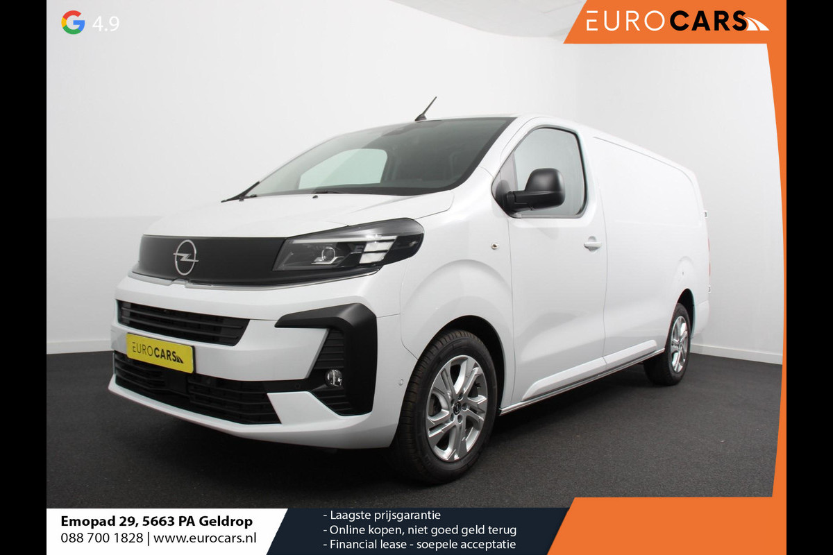 Opel Vivaro 2.0 L3 Automaat Apple Carplay /  Android Auto Parkeersensoren V+A Trekhaak Camera Navigatie Cruise Control LED koplampen houten afwerking laadruimte
