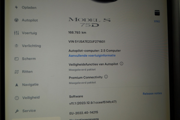 Tesla Model S 75D 333pk -SOH85%-PANO-NAVI-ECC-PDC-CAM-