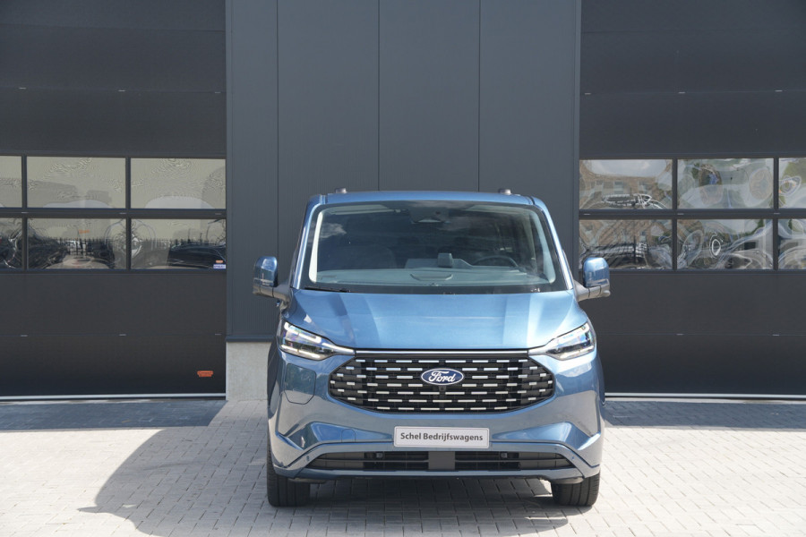 Ford Tourneo Custom 340 2.5 PHEV L2H1 Titanium X 232pk | ACC | Pano | B&O | Elek. schuifdeuren | 360 camera | Elek-Trekhaak | Prijs excl. BTW
