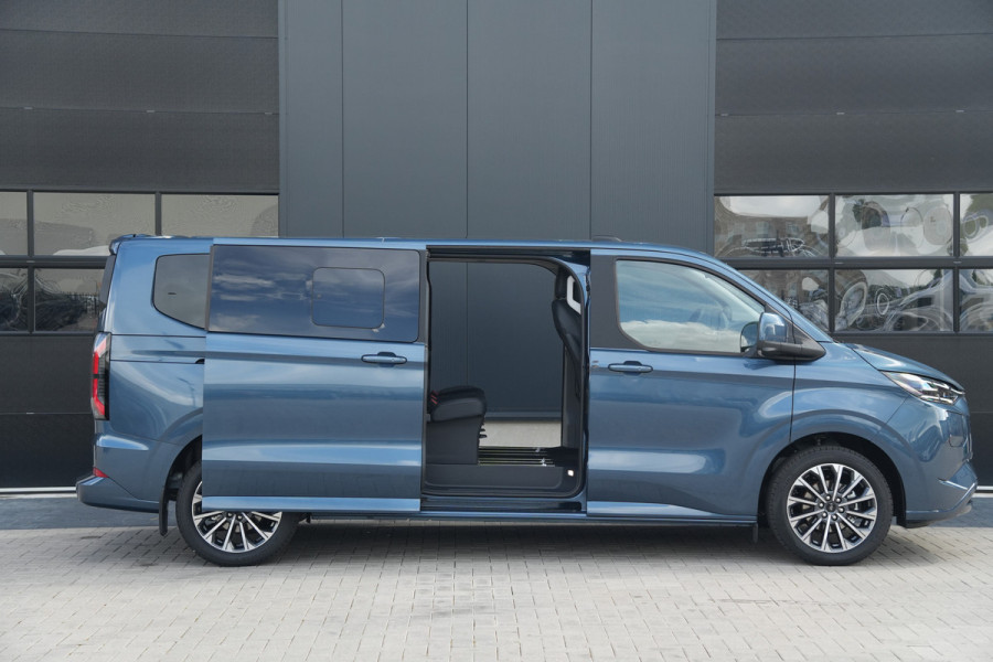 Ford Tourneo Custom 340 2.5 PHEV L2H1 Titanium X 232pk | ACC | Pano | B&O | Elek. schuifdeuren | 360 camera | Elek-Trekhaak | Prijs excl. BTW
