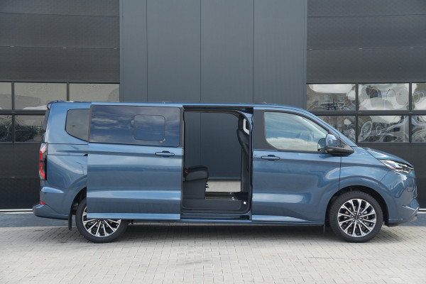Ford Tourneo Custom 340 2.5 PHEV L2H1 Titanium X 232pk | ACC | Pano | B&O | Elek. schuifdeuren | 360 camera | Elek-Trekhaak | Prijs excl. BTW