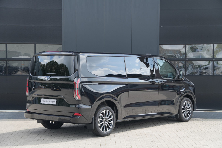 Ford Tourneo Custom 340 2.5 PHEV L2H1 Titanium X 232pk | ACC | Pano | B&O | Elek. schuifdeuren | 360 camera | Elek-Trekhaak | Prijs excl. BTW