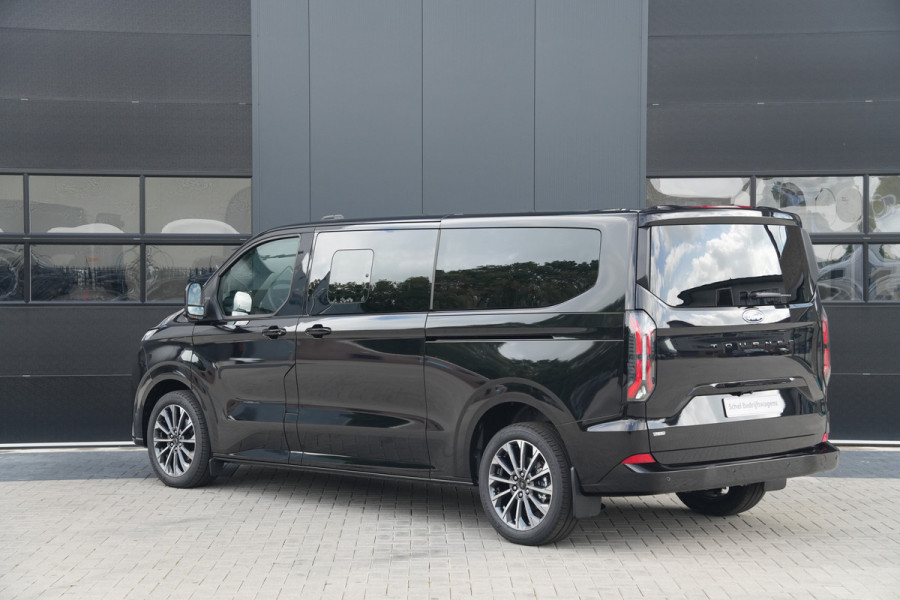Ford Tourneo Custom 340 2.5 PHEV L2H1 Titanium X 232pk | ACC | Pano | B&O | Elek. schuifdeuren | 360 camera | Elek-Trekhaak | Prijs excl. BTW