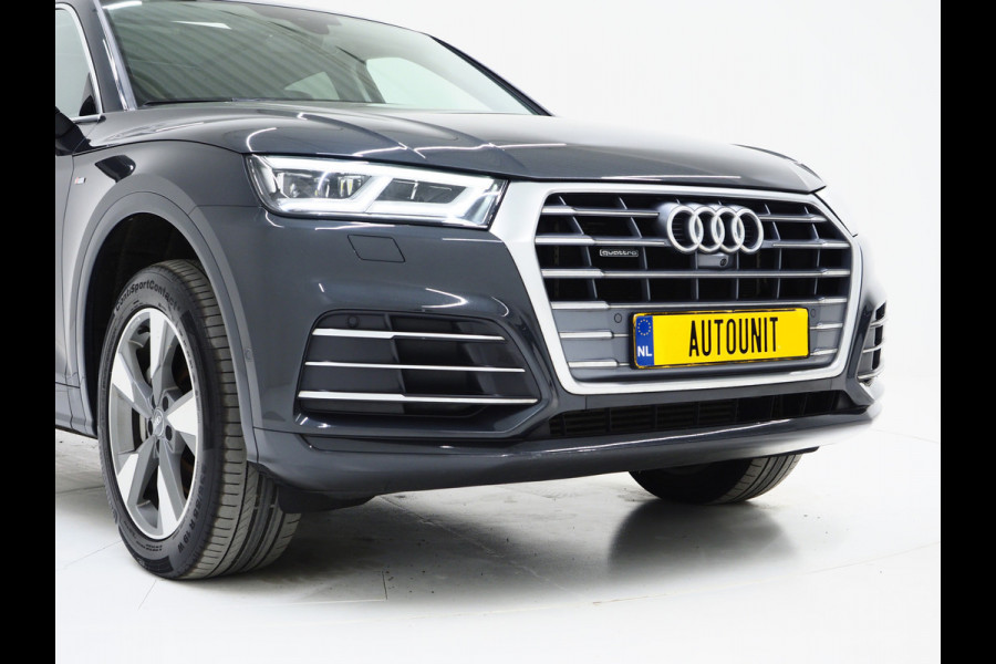 Audi Q5 50 TFSI e quattro S-Line | Panoramadak | Leder/Alcantara | Trekhaak | B&O Audio | Keyless | 360 | HUD