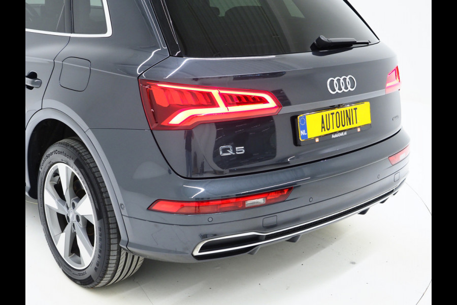 Audi Q5 50 TFSI e quattro S-Line | Panoramadak | Leder/Alcantara | Trekhaak | B&O Audio | Keyless | 360 | HUD