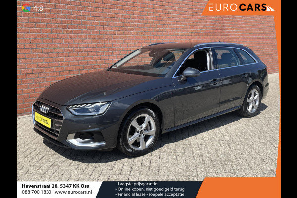 Audi A4 Avant 40 TFSI 204pk Pro Line Leder Sportstoelen Electrisch bedienbare achterklep Led Dab Navigatie Apple Carplay / Android Auto