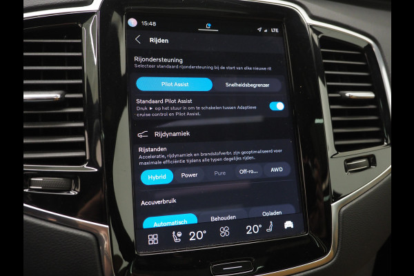 Volvo XC90 2.0 T8 Recharge AWD Ultimate 7P Long Range | Panoramadak | Trekhaak | Pilot Assist | Harman/kardon | Massage | HUD | Keyless