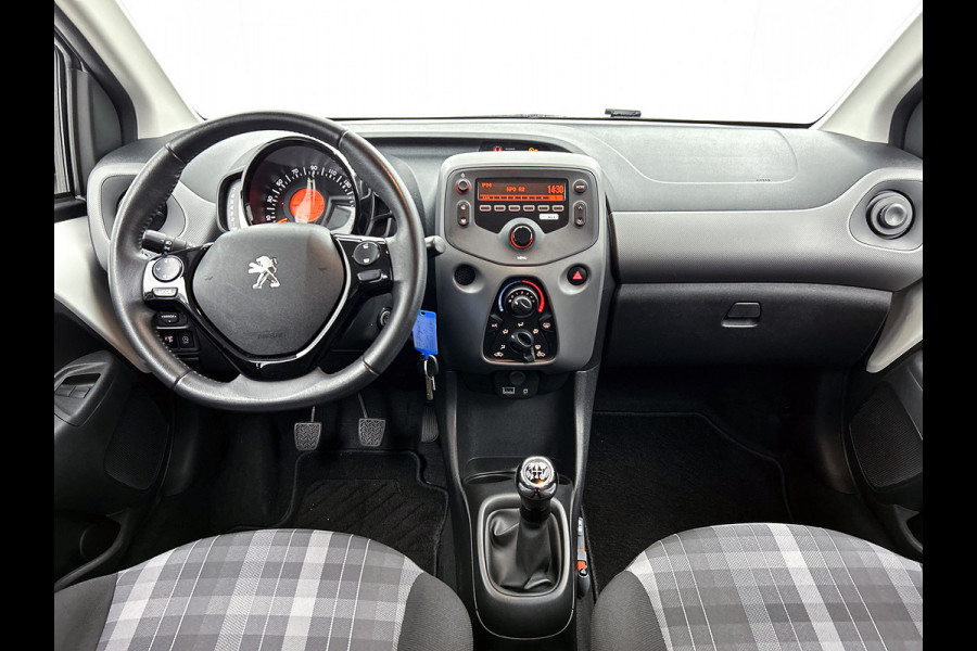 Peugeot 108 1.0 e-VTi Active | LM VELGEN | DEALER ONDERHOUDEN | ELEKTR. SPIEGELS + RAMEN | AIRCO | BLUETOOTH