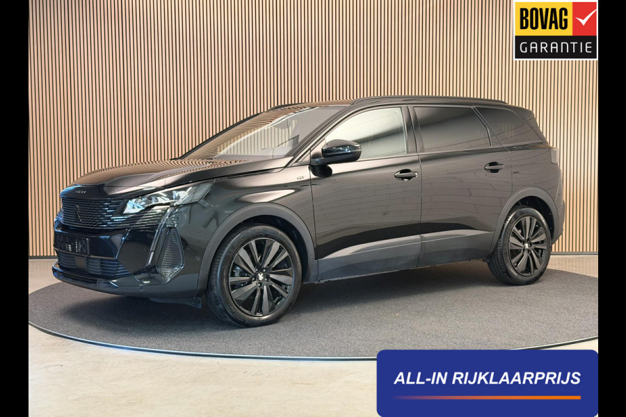 Peugeot 5008 1.2 PureTech 130PK Aut. GT Black Pakket | 7 Zits | Navi | Camera | 19 Inch LM | Incl. garantie