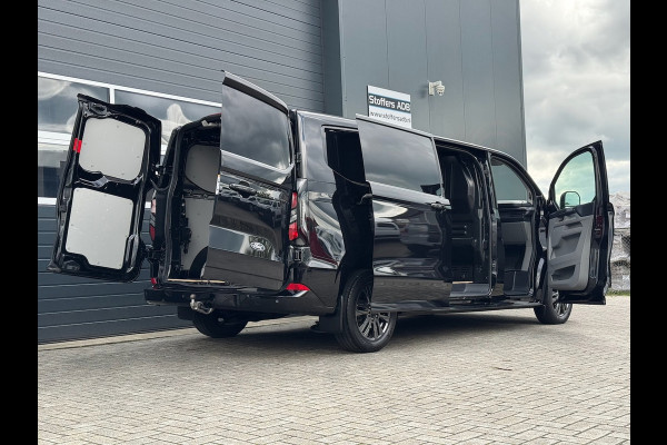 Ford Transit Custom 2.0 TDCI 136pk L2H1 Limited AUT | L+R SCHUIF | Elektr. Trekhaak | Navi | CarPlay | 17 inch | GARANTIE 2029