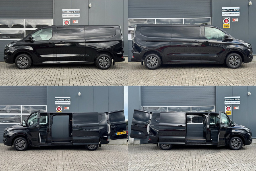 Ford Transit Custom 2.0 TDCI 136pk L2H1 Limited AUT | L+R SCHUIF | Elektr. Trekhaak | Navi | CarPlay | 17 inch | GARANTIE 2029