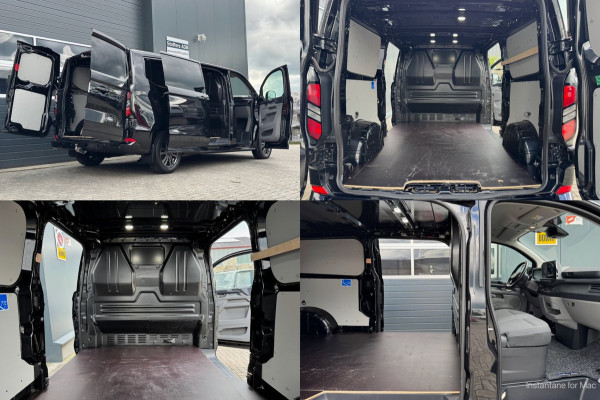 Ford Transit Custom 2.0 TDCI 136pk L2H1 Limited AUT | L+R SCHUIF | Elektr. Trekhaak | Navi | CarPlay | 17 inch | GARANTIE 2029