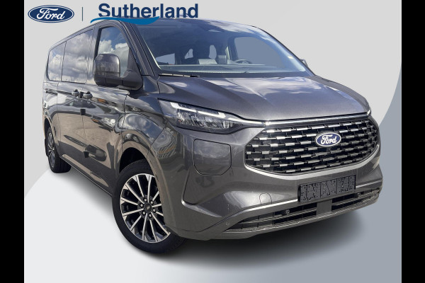 Ford Tourneo Custom 340 2.5 PHEV L2H1 Titanium X 233pk ZUID | 16-weg elek. AGR-stoel | Handsfree elek. dubbele zijschuifdeuren | Panoramadak | 15 B&O speaker | Inklapbare trekhaak | Verwarmbaar stuurwiel | Verwarmbare en elek. verstelbare stoelen tweede zitrij | Draadloos opladen | Prijs ex. BTW incl. BPM |  Prijs Incl. BTW en BPM 70.400