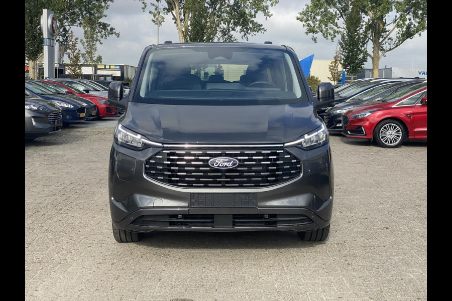 Ford Tourneo Custom 340 2.5 PHEV L2H1 Titanium X 233pk ZUID | 16-weg elek. AGR-stoel | Handsfree elek. dubbele zijschuifdeuren | Panoramadak | 15 B&O speaker | Inklapbare trekhaak | Verwarmbaar stuurwiel | Verwarmbare en elek. verstelbare stoelen tweede zitrij | Draadloos opladen | Prijs ex. BTW incl. BPM |  Prijs Incl. BTW en BPM 70.400