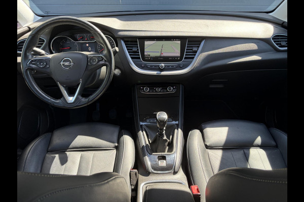 Opel Grandland X 1.2 Turbo Innovation 1e Eigenaar,360°Camera,Carplay,Navi,Leder,Stoelverw-Koeling,Stuurverw,Pdc V+A,Dodehoek,Rijstrooksensor,Elekt.Stoelen,Keyless,Dealer Onderhouden,6 Bak,D-riem vv in 2022,Apk tot 10-2026