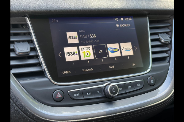 Opel Grandland X 1.2 Turbo Innovation 1e Eigenaar,360°Camera,Carplay,Navi,Leder,Stoelverw-Koeling,Stuurverw,Pdc V+A,Dodehoek,Rijstrooksensor,Elekt.Stoelen,Keyless,Dealer Onderhouden,6 Bak,D-riem vv in 2022,Apk tot 10-2026