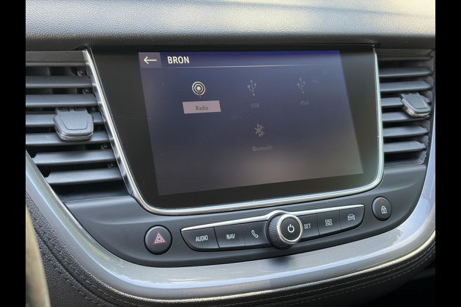 Opel Grandland X 1.2 Turbo Innovation 1e Eigenaar,360°Camera,Carplay,Navi,Leder,Stoelverw-Koeling,Stuurverw,Pdc V+A,Dodehoek,Rijstrooksensor,Elekt.Stoelen,Keyless,Dealer Onderhouden,6 Bak,D-riem vv in 2022,Apk tot 10-2026