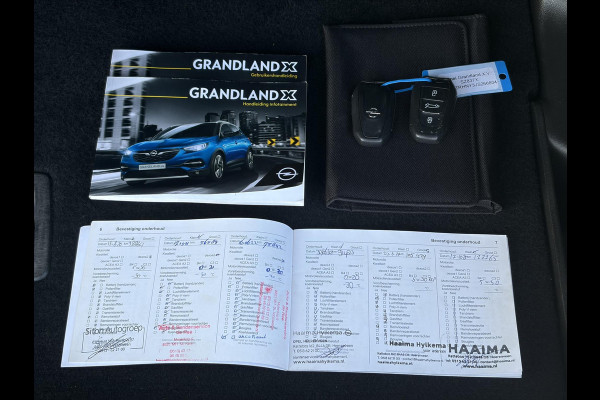 Opel Grandland X 1.2 Turbo Innovation 1e Eigenaar,360°Camera,Carplay,Navi,Leder,Stoelverw-Koeling,Stuurverw,Pdc V+A,Dodehoek,Rijstrooksensor,Elekt.Stoelen,Keyless,Dealer Onderhouden,6 Bak,D-riem vv in 2022,Apk tot 10-2026