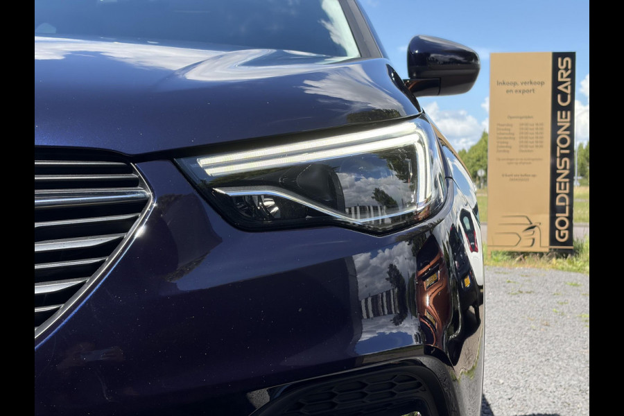 Opel Grandland X 1.2 Turbo Innovation 1e Eigenaar,360°Camera,Carplay,Navi,Leder,Stoelverw-Koeling,Stuurverw,Pdc V+A,Dodehoek,Rijstrooksensor,Elekt.Stoelen,Keyless,Dealer Onderhouden,6 Bak,D-riem vv in 2022,Apk tot 10-2026