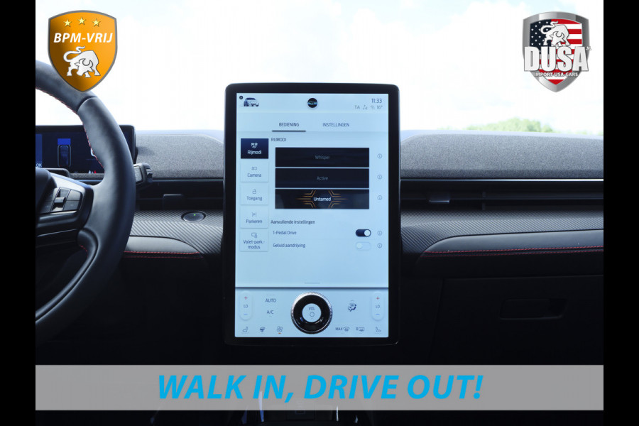 Ford Mustang Mach-E Extended AWD | EV | Snelladen DC | Groot 15,5" Touchscreen | Bang & Olufsen Audio Nieuw binnen!