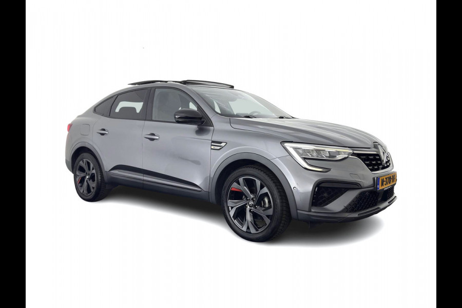 Renault Arkana 1.6 E-Tech RS-Line Hybrid 145 (INCL-BTW) Aut. *PANO | LEATHER | FULL-LED | BLINDSPOT | CAMERA | HEATED-SPORTSEATS | KEYLESS | AMBIENTLIGHT | DIGI-COCKPIT | PRIVACY-GLASS | NAVI-FULLMAP | ECC | ADAPTIVE-CRUISE | PDC | 18"