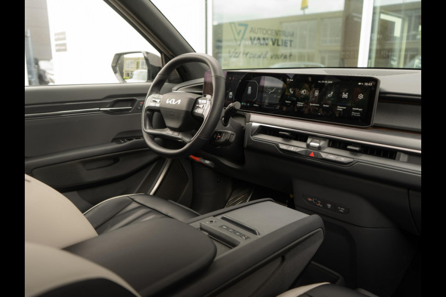 Kia EV9 GT-Line AWD 99.8 kWh Elektrische trekhaak | All Seasons | 7-Pers. | 21" | Head-Up | Stoel-/Stuurverwarming | Premium Audio | Schuif-/kanteldak | Adapt. Cruise |