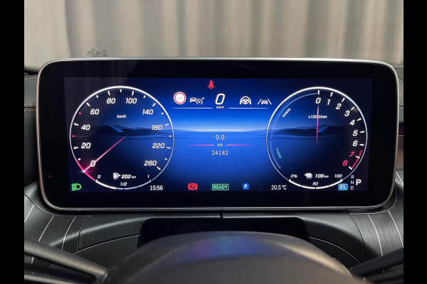 Mercedes-Benz C-Klasse Estate 300 e Star Edition AMG Line 18"/Panoramadak/Trekhaak/Stuur + stoelverwarming/Adaptieve cruise/Dodehoek/Sfeerverlichting premium/Elektrische klep/Apple Carplay & Android Auto