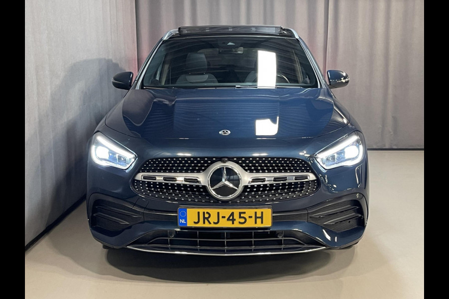 Mercedes-Benz GLA 250 e AMG Line Limited 19"/Panoramadak/Adaptieve cruise/Dodehoek/Sfeerverlichting/Stoelverwarming + memory/Camera/Elektrische klep