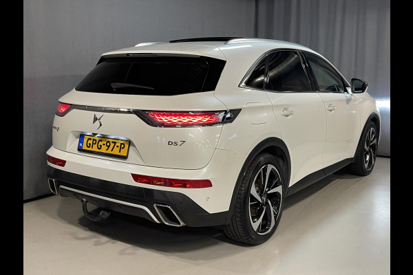 DS 7 Crossback E-Tense 4x4 Grand Chic 20"/Trekhaak/Panoramadak/Leder Opera/Night VISION/Stoelverwarming/Stoelventilatie/Voorruitverwarming/LED Vision/HiFi FOCAL/Adaptieve cruise