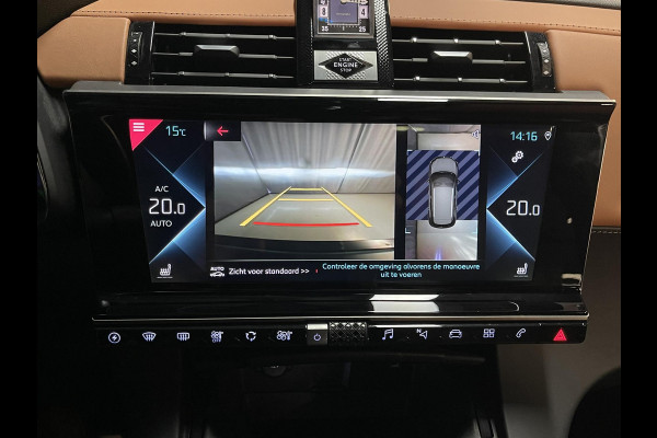 DS 7 Crossback E-Tense 4x4 Grand Chic 20"/Trekhaak/Panoramadak/Leder Opera/Night VISION/Stoelverwarming/Stoelventilatie/Voorruitverwarming/LED Vision/HiFi FOCAL/Adaptieve cruise