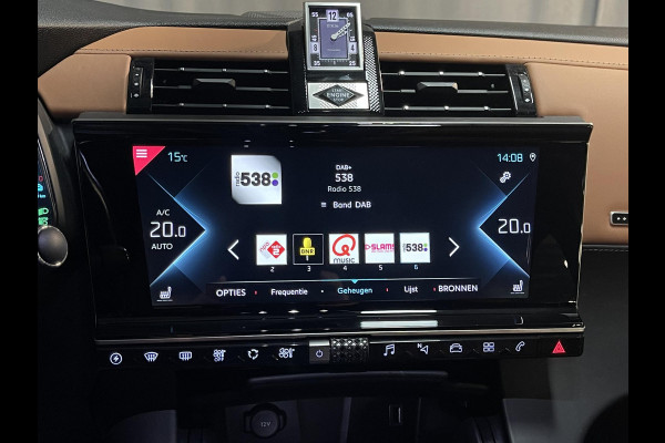 DS 7 Crossback E-Tense 4x4 Grand Chic 20"/Trekhaak/Panoramadak/Leder Opera/Night VISION/Stoelverwarming/Stoelventilatie/Voorruitverwarming/LED Vision/HiFi FOCAL/Adaptieve cruise