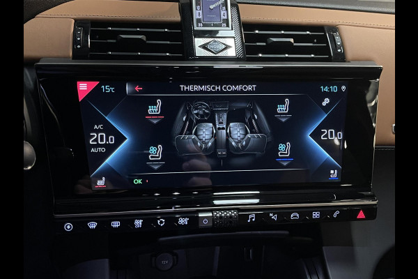 DS 7 Crossback E-Tense 4x4 Grand Chic 20"/Trekhaak/Panoramadak/Leder Opera/Night VISION/Stoelverwarming/Stoelventilatie/Voorruitverwarming/LED Vision/HiFi FOCAL/Adaptieve cruise