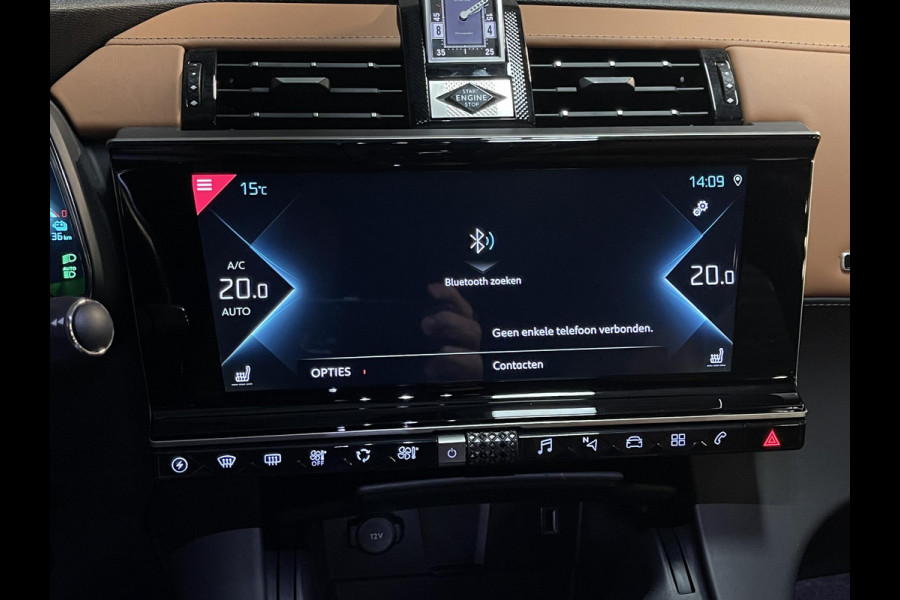 DS 7 Crossback E-Tense 4x4 Grand Chic 20"/Trekhaak/Panoramadak/Leder Opera/Night VISION/Stoelverwarming/Stoelventilatie/Voorruitverwarming/LED Vision/HiFi FOCAL/Adaptieve cruise