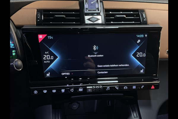 DS 7 Crossback E-Tense 4x4 Grand Chic 20"/Trekhaak/Panoramadak/Leder Opera/Night VISION/Stoelverwarming/Stoelventilatie/Voorruitverwarming/LED Vision/HiFi FOCAL/Adaptieve cruise