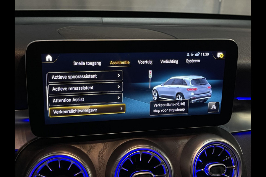 Mercedes-Benz GLC 300e 4MATIC AMG Line 20"/Panoramadak/360 camera/Dodehoek/Memory stoel l+r/Sfeerverlichting/Multibeam/Adaptieve cruise/AUGMENTED REALITY/Keyless/Dodehoek