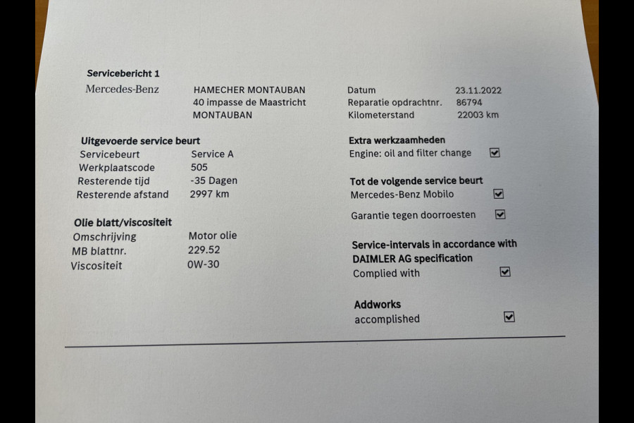 Mercedes-Benz GLA 250 e AMG Line 20"/Panoramadak/Memory stoel l+r/Matrix LED/Keyless/Sfeerverlichting/Stoelverwarming/Camera/