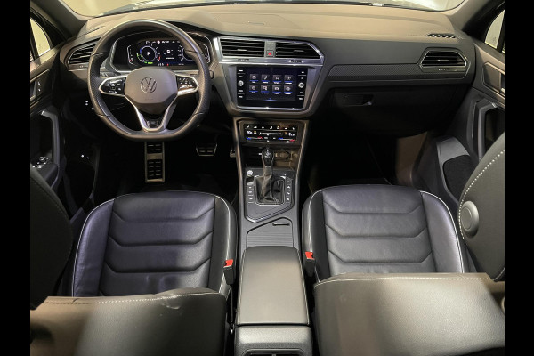 Volkswagen Tiguan 1.4 TSI eHybrid R-Line Business+ FABRIEKSGARANTIE TOT 03-2027 20"/VOL Leder + memory/Panoramadak/360 camera/Elektrische klep/Dodehoek/Stuur + stoelverwarming/IQ Lights/Adaptieve cruise
