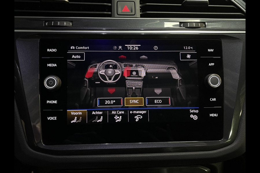 Volkswagen Tiguan 1.4 TSI eHybrid R-Line Business+ FABRIEKSGARANTIE TOT 03-2027 20"/VOL Leder + memory/Panoramadak/360 camera/Elektrische klep/Dodehoek/Stuur + stoelverwarming/IQ Lights/Adaptieve cruise
