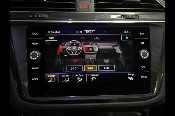 Volkswagen Tiguan 1.4 TSI eHybrid R-Line Business+ FABRIEKSGARANTIE TOT 03-2027 20"/VOL Leder + memory/Panoramadak/360 camera/Elektrische klep/Dodehoek/Stuur + stoelverwarming/IQ Lights/Adaptieve cruise