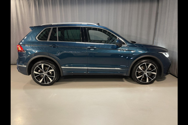 Volkswagen Tiguan 1.4 TSI eHybrid R-Line Business+ FABRIEKSGARANTIE TOT 03-2027 20"/VOL Leder + memory/Panoramadak/360 camera/Elektrische klep/Dodehoek/Stuur + stoelverwarming/IQ Lights/Adaptieve cruise