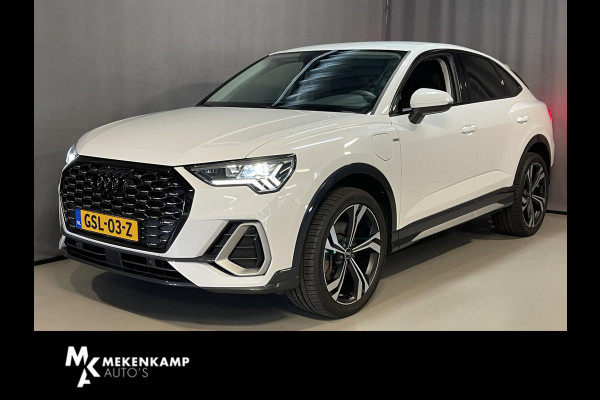 Audi Q3 Sportback 45 TFSI e S Edition 20"/Adaptieve cruise/Dodehoek/LED/Elektrische klep/Keyless/Stoelverwarming/PDC v+a/Apple Carplay & Android Auto