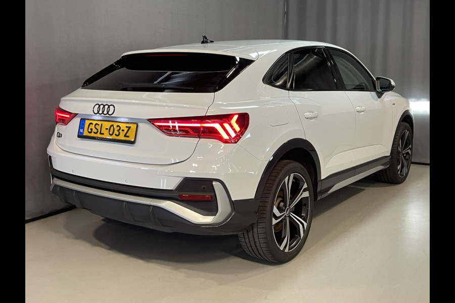 Audi Q3 Sportback 45 TFSI e S Edition 20"/Adaptieve cruise/Dodehoek/LED/Elektrische klep/Keyless/Stoelverwarming/PDC v+a/Apple Carplay & Android Auto