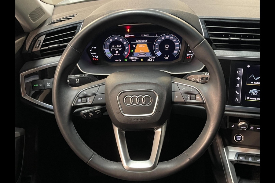 Audi Q3 Sportback 45 TFSI e S Edition 20"/Adaptieve cruise/Dodehoek/LED/Elektrische klep/Keyless/Stoelverwarming/PDC v+a/Apple Carplay & Android Auto